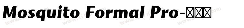 Mosquito Formal Pro字体转换
